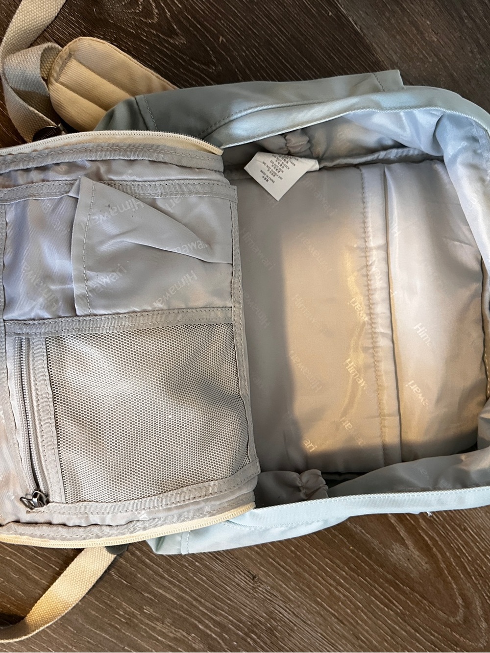 Pastel Blue & Pink Backpack - Picture 7 of 12